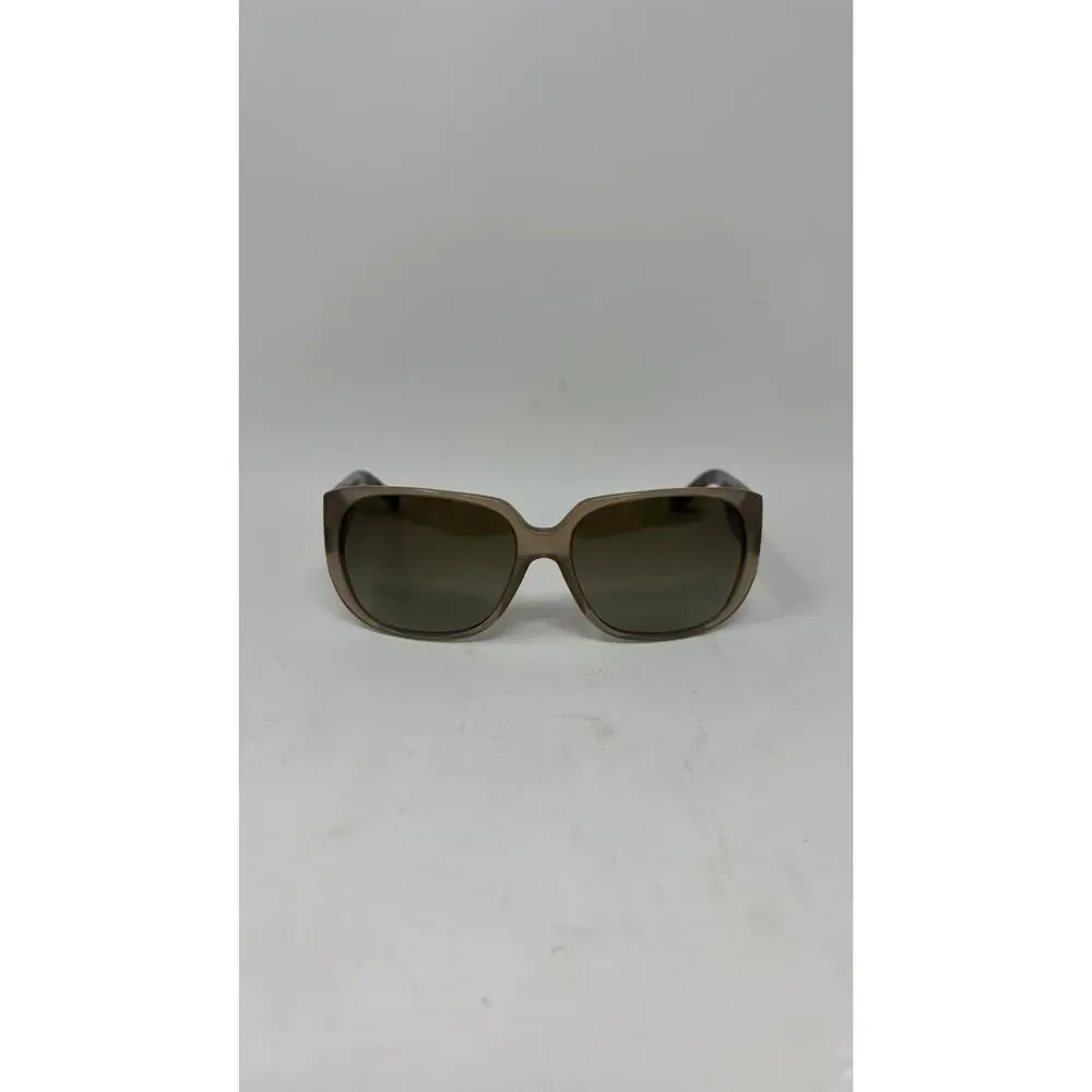 Burberry B 4096 Beige with Heart Stud Detail Women's Sunglasses Y2K